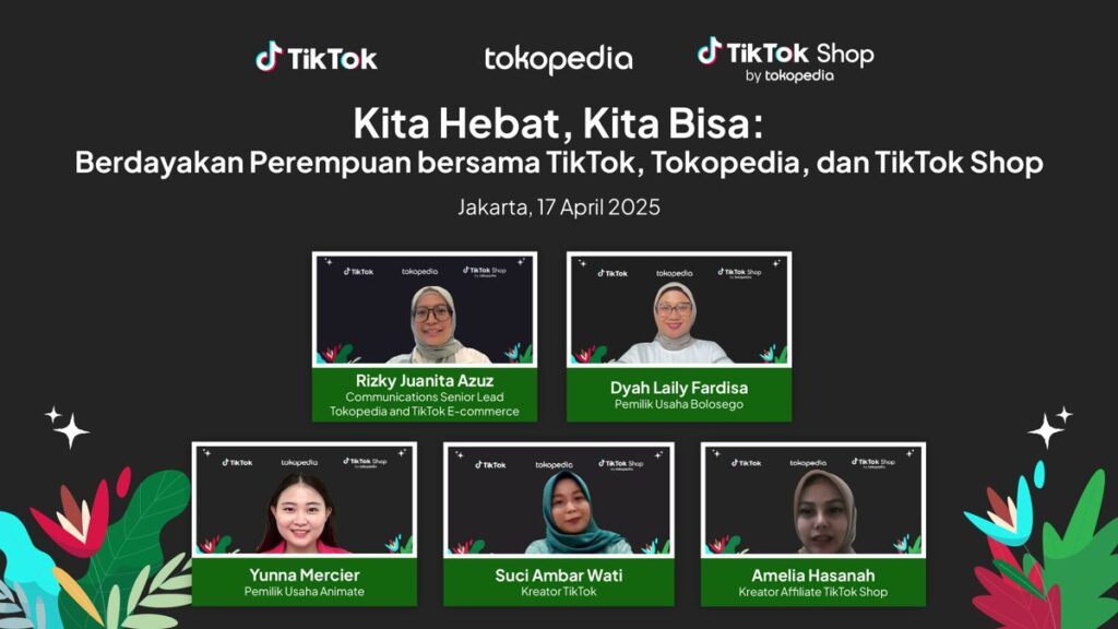 Semarak Hari Kartini: Kolaborasi TikTok, Tokopedia, dan TikTok Shop untuk Mendukung Perempuan di Era Digital
