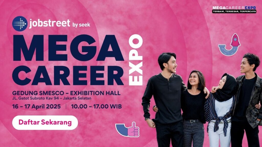 Jobstreet by SEEK Gelar Mega Career Expo 2025: Satu Langkah Menuju Pekerjaan Impian