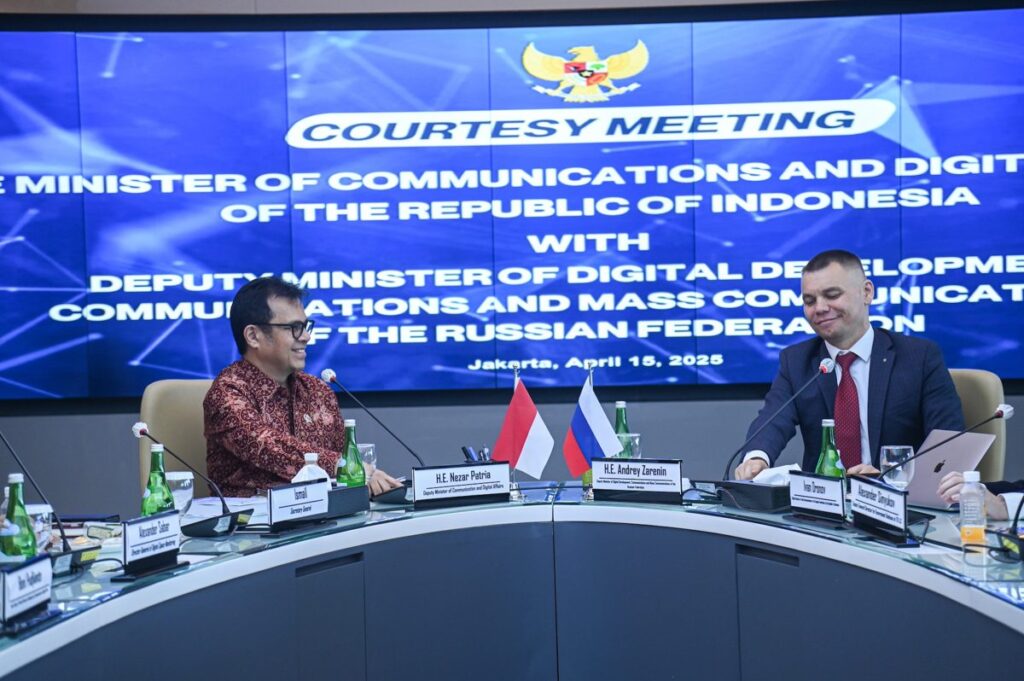 Indonesia dan Rusia Perkuat Kerjasama Strategis di Bidang Teknologi Komunikasi dan Digital