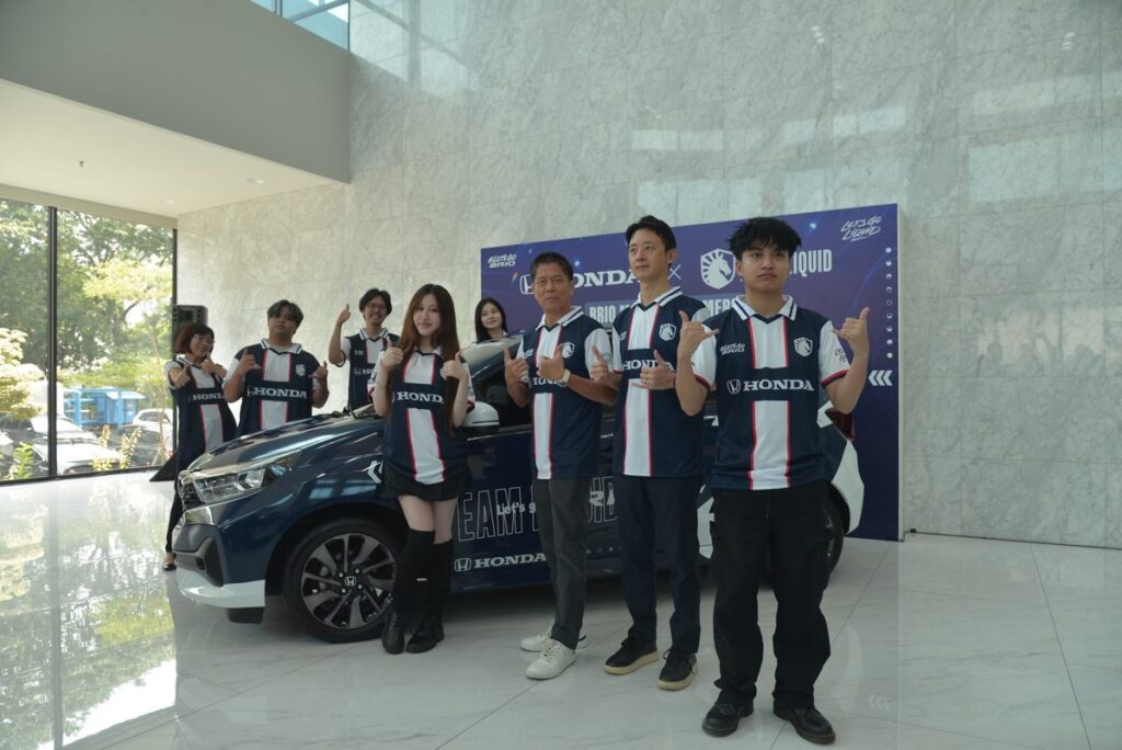 Team Liquid Indonesia Dapat ‘Amunisi’ Baru dari Brand Mobil Honda
