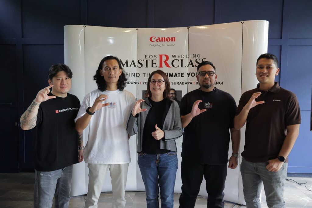 Canon Beri Pelatihan dan Gelar EOS R Wedding Masterclass di 5 Kota Pulau Jawa