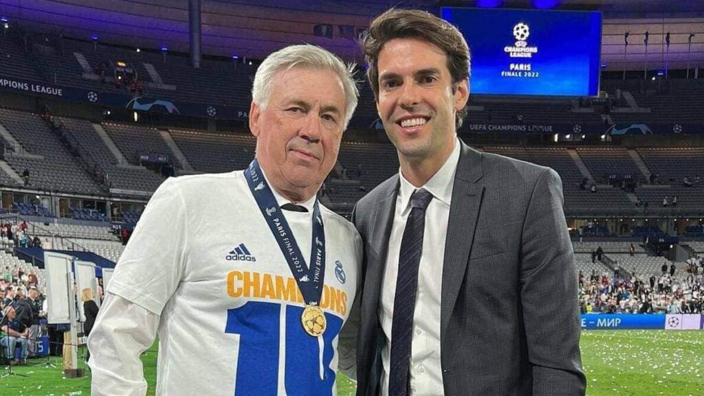 Carlo Ancelotti Tunjuk Kaka Sebagai Asistennya di Timnas Brasil
