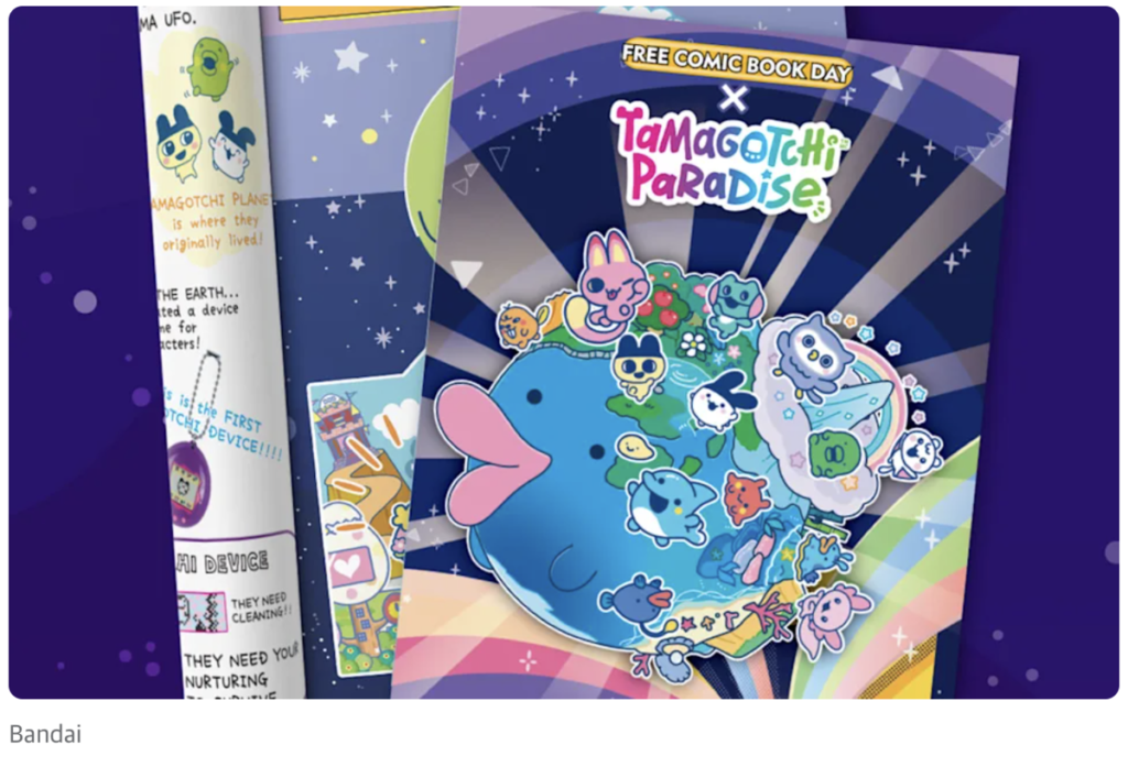 Bandai Rilis Komik Tamagotchi Paradise di Hari Buku Komik Gratis, Bocorkan Sekilas Gadget Baru