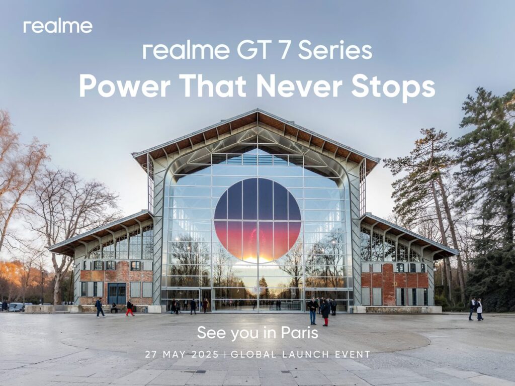 Sah! realme GT 7 Series Rilis Secara Global 27 Mei 2025 di Paris