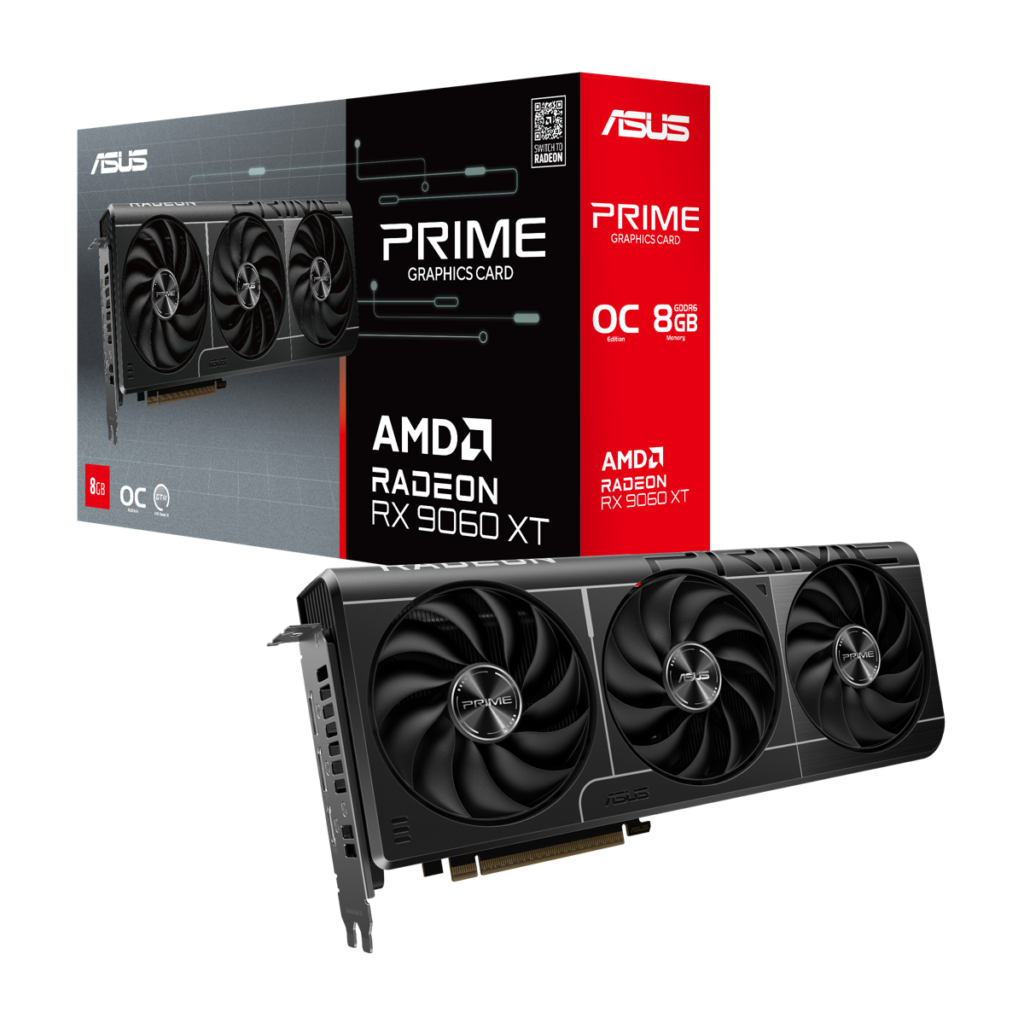 ASUS Hadirkan Empat Kartu Grafis AMD Radeon RX 9060 XT dengan Performa Unggul dan Teknologi Terkini