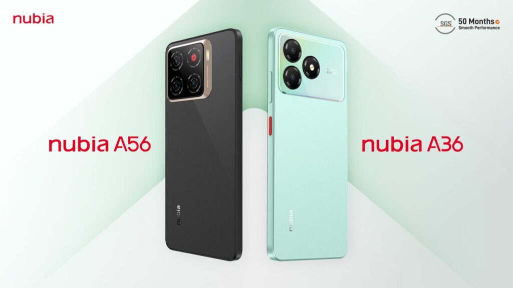 Spesifiaksi nubia A36 & A56, Smartphone 1 Jutaan Terbaru nubia