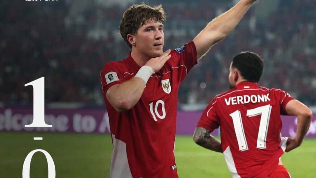 Hasil Timnas Indonesia vs China di Kualifikasi Piala Dunia 2026: Ole Romeny Menangkan Garuda!