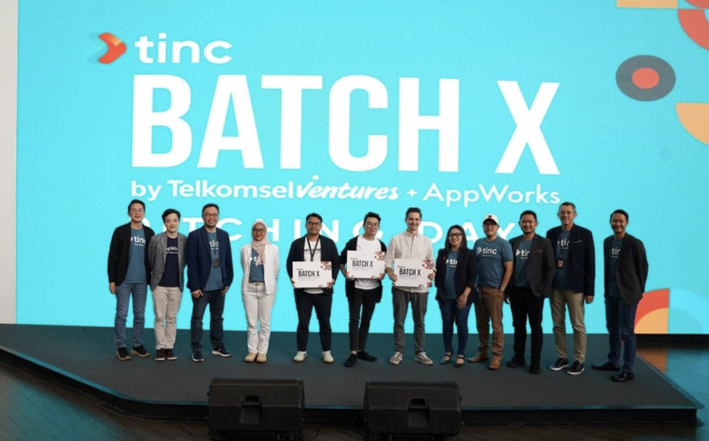 Program Akselerator Tinc Batch X Telkomsel Ventures Gelar Pitching Day di Telkomsel Smart Office