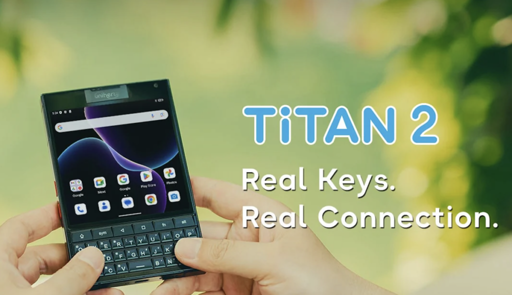 Kangen BlackBerry, Titan 2 Bisa Jadi Pengobat Rindu