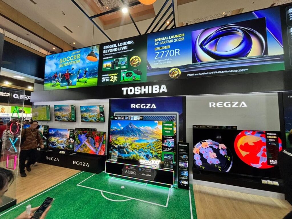 Toshiba Rilis Z770R, TV Mini LED dengan Visual Sinematik dan Suara Imersif