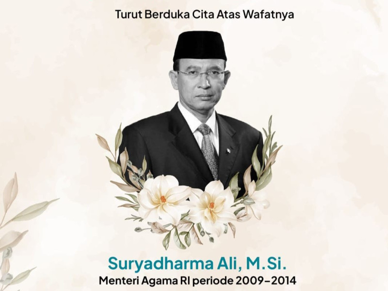 Menteri Agama Nasaruddin Umar Sampaikan Duka Mendalam atas Wafatnya H. Suryadharma Ali Menteri Agama Nasaruddin Umar Sampaikan Duka Mendalam atas Wafatnya H. Suryadharma Ali