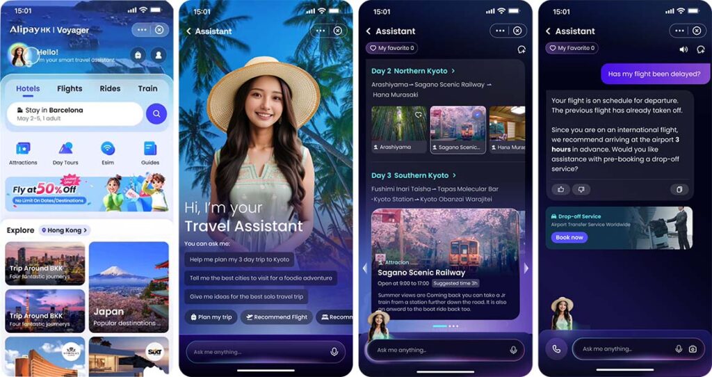 Alipay+ Voyager Ubah E-Wallet Jadi Panduan Travel Real-Time Berbasis AI