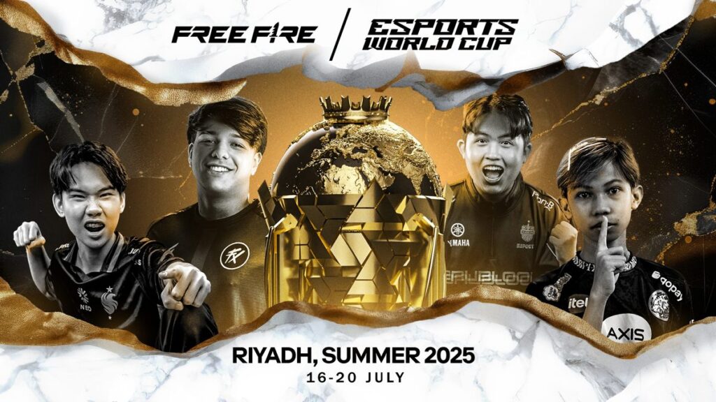 Free Fire Indonesia Siap Berlaga di Esports World Cup 2025 Riyadh dengan 4 Tim Andalan