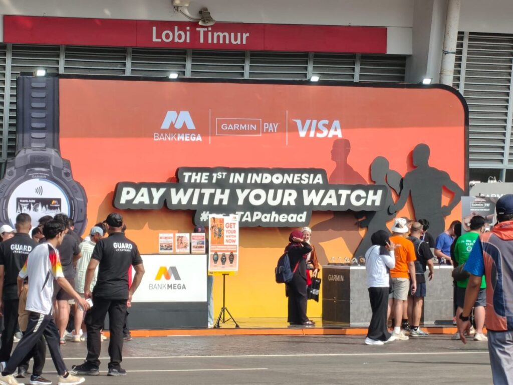 Makin Praktis! Smartwatch Garmin Bisa Lakukan Pembayaran yang Terkoneksi Kartu Kredit Mega Visa