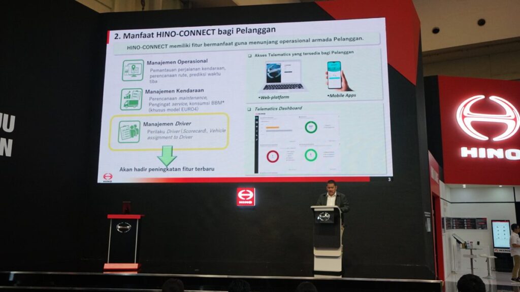 Hino Connect Driver Hadir di GIIAS 2025: Inovasi Telematika Digital yang Memberdayakan Pengemudi