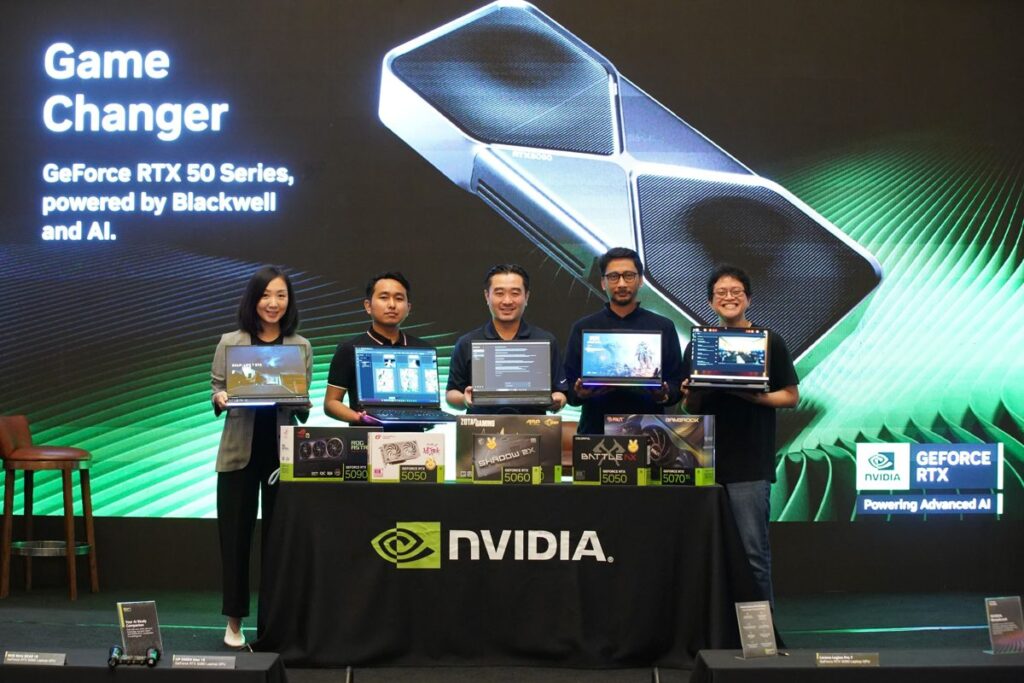NVIDIA GeForce RTX 50 Series Resmi Hadir di Indonesia: Buka Era Baru AI dan Grafis Super Canggih