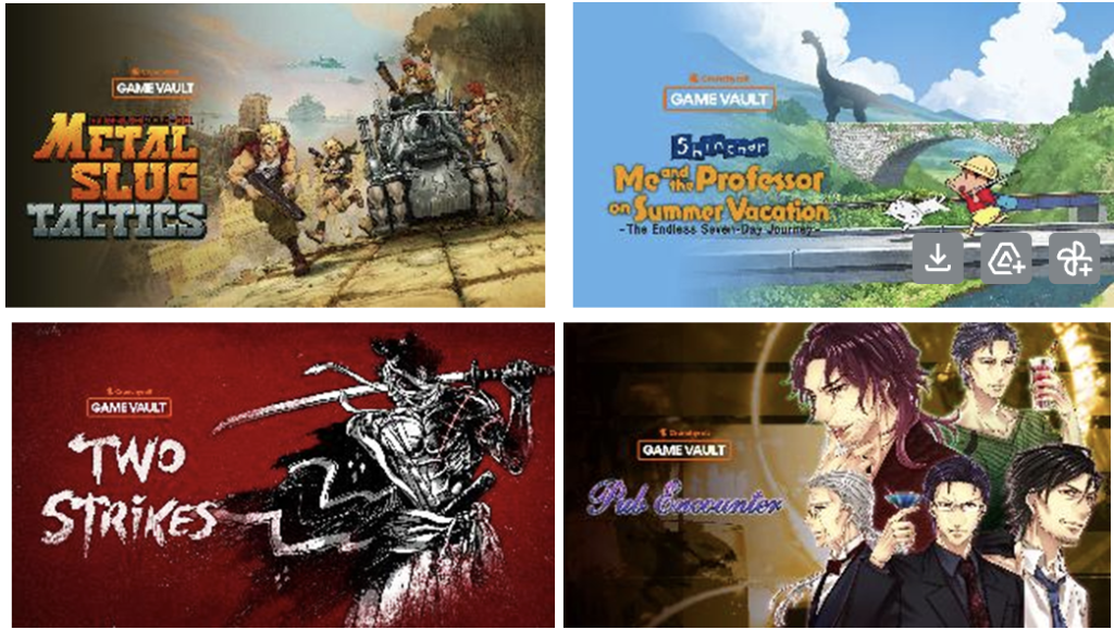 Crunchyroll Game Vault Tambah 6 Game Eksklusif Baru, Termasuk Shin chan dan Metal Slug Tactics!