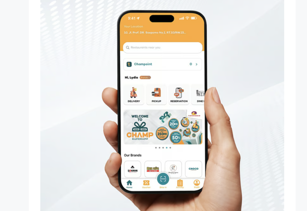 CRI Super App dari OttoDigital dan Champ Resto: Terobosan Digital untuk Loyalitas Pelanggan F&B di Era Baru