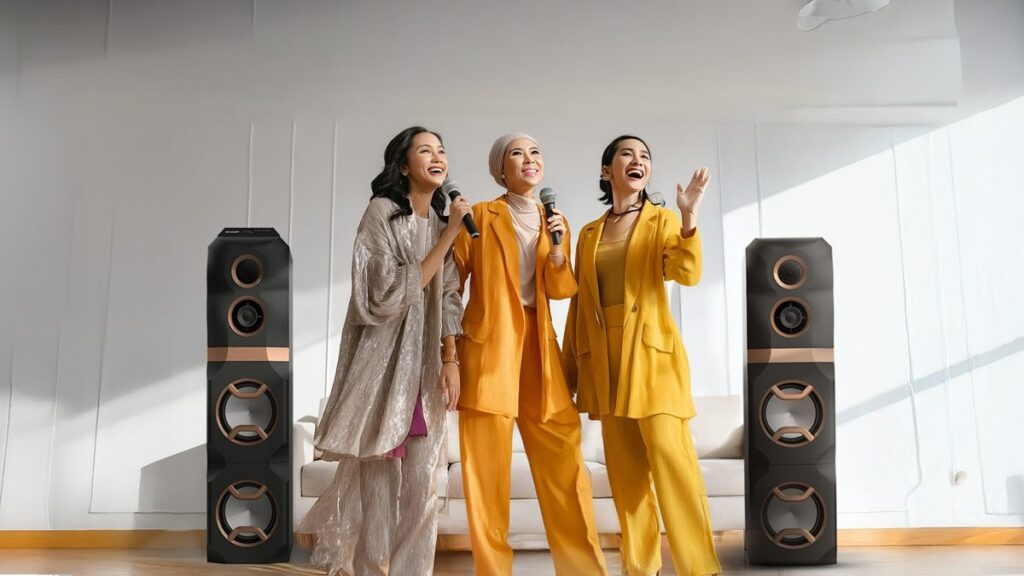 SHARP Rilis Active Speaker SAS Series, Suara Bertenaga dengan Fitur Karaoke Modern