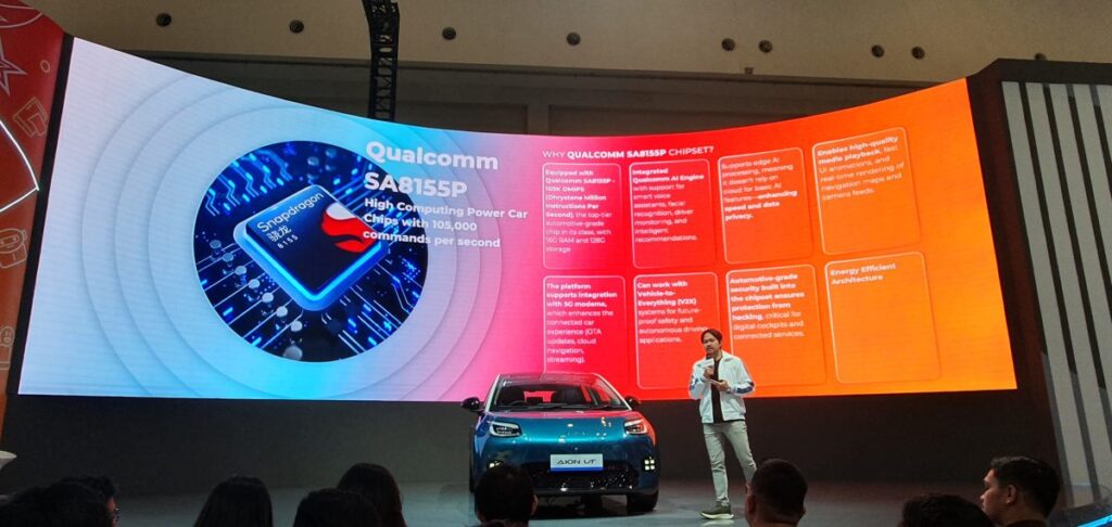Ada Chipset Bertenaga Canggih dari Qualcomm yang Tertanam di Mobil Listrik AION UT