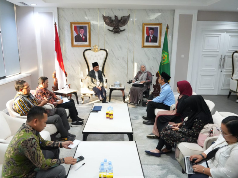 Terima KND, Menag Jelaskan Ekoteologi Mencakup Layanan Disabilitas Terima KND, Menag Jelaskan Ekoteologi Mencakup Layanan Disabilitas