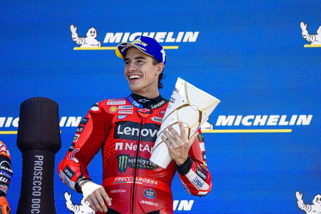 Marc Márquez Tak Terbendung: Kemenangan Ketujuh di Balaton Park Perkuat Dominasi Ducati