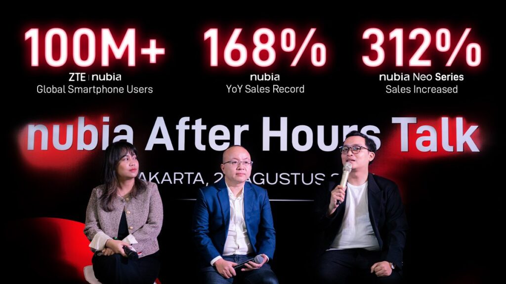 Gelar After Hours Talk, nubia Bahas Inovasi, Pertumbuhan Gaming di Indonesia