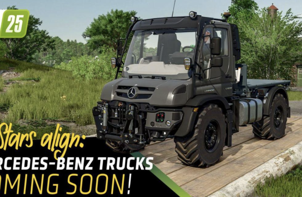 Farming Simulator Tambah Truk Mercedes-Benz Mulai 25 September