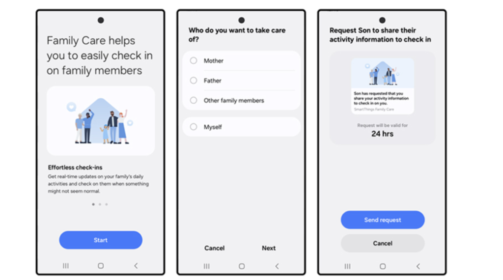 SmartThings Family Care Terbaru: Dukungan Lebih Lengkap untuk Pantau Keluarga