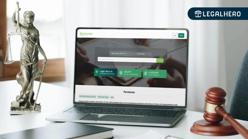 Legal Hero Hadirkan Terobosan AI untuk Praktisi Hukum, Akses 5 Juta Dokumen Sekali Klik