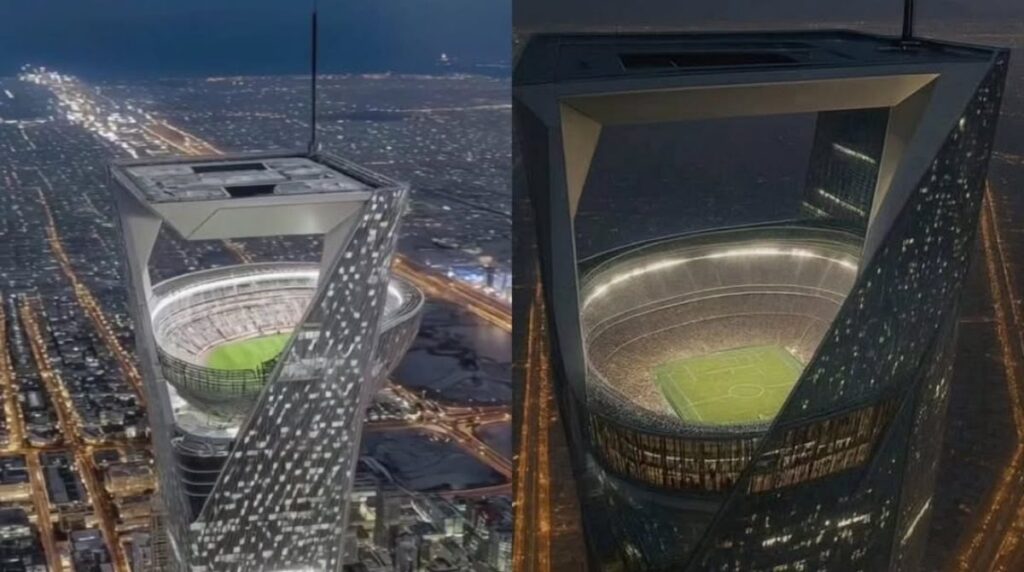 Rencana Tak Masuk Akal Arab Saudi Demi Piala Dunia 2034, Bangun Stadion Langit Setinggi 350 Meter